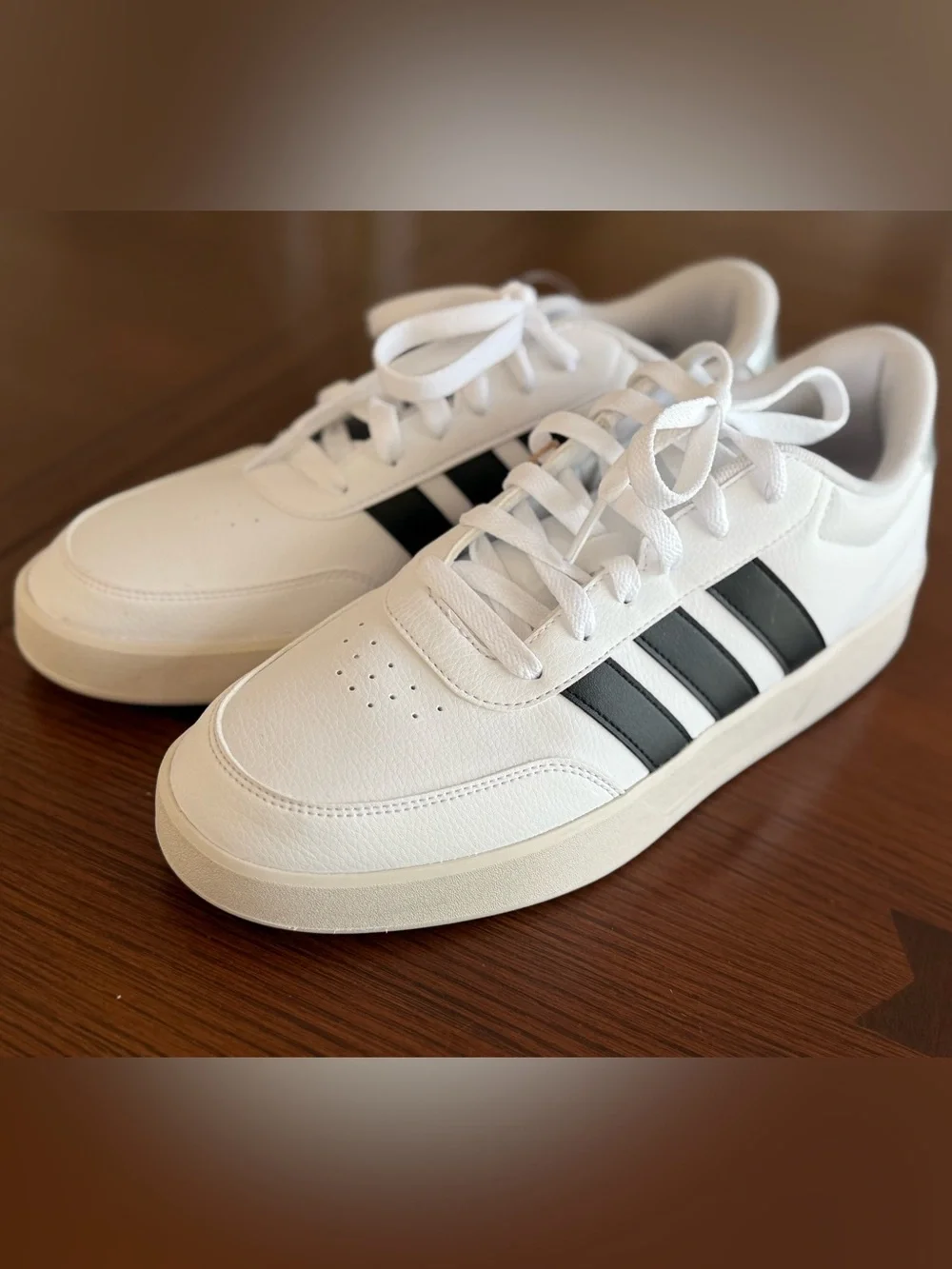 Adidas Breaknet 3.0 Sneakers White Black Men’s 9.5 NWT No Box JR3559 Women’s 11